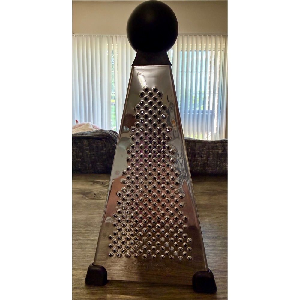 Progressive International Box Grater Kitchen Silver Excellent 3-Sided Steel
